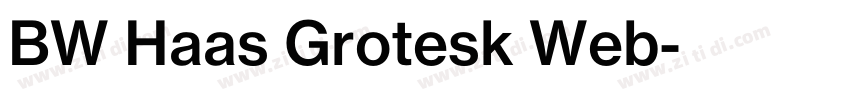 BW Haas Grotesk Web字体转换 BW Haas Grotesk Web字体转换